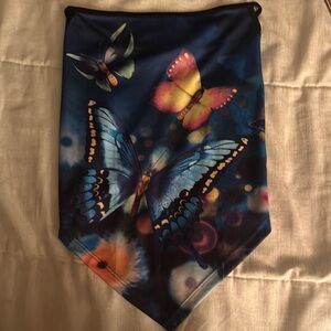 Butterfly Print germ protecting mask